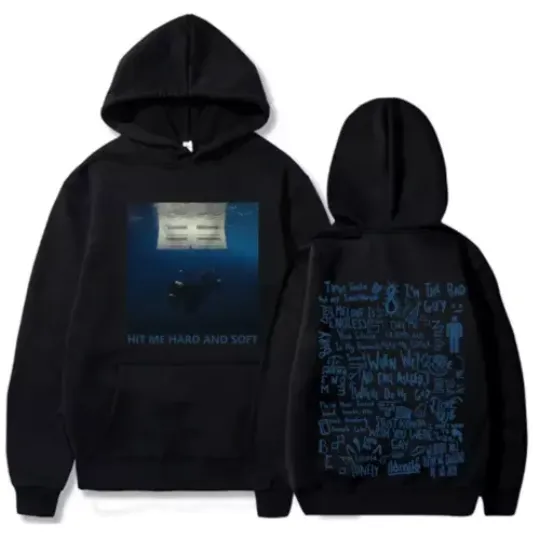 Discover 2024 Hit Me Hard and Soft Tour Hoodie