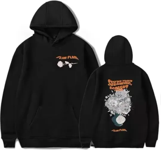 Discover Hoodie shirt 2 sides Flamingo FLIM FlAM CAT VASE Hoodie Men Women