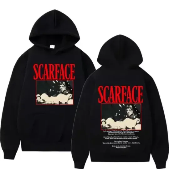 90s Classic Movie Scarface Hoodie