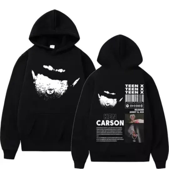 two sides hoodie music rap lovers, Rapper Ken Carson Teen X Music Album hoodie
