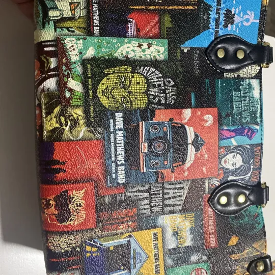 Discover Dave matthews Leather Handbag 11.5”x8.5”