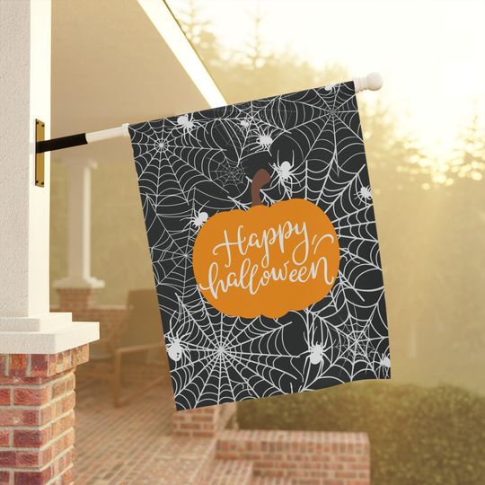 Discover Halloween Flag, Happy Halloween Porch Flag, Halloween  Flag, Happy Halloween Yard Sign, Outdoor Halloween Decor, Halloween Patio Flag