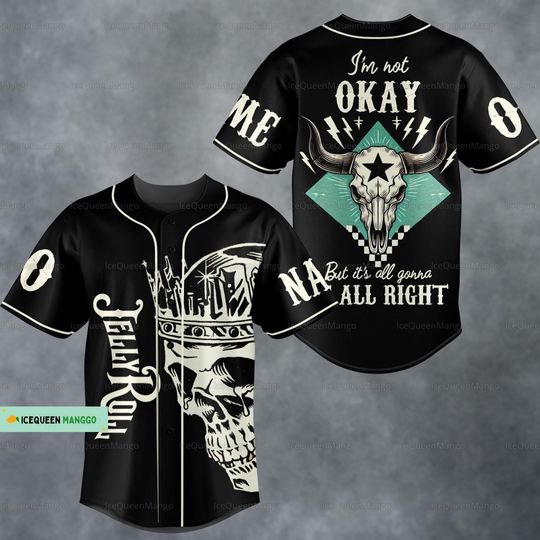 Discover Jelly Roll Baseball Shirt, Personalized Jelly Roll Shirt, Jelly Roll Jersey Shirt, Some Body Save Me Shirt, Jelly Roll Band Shirt