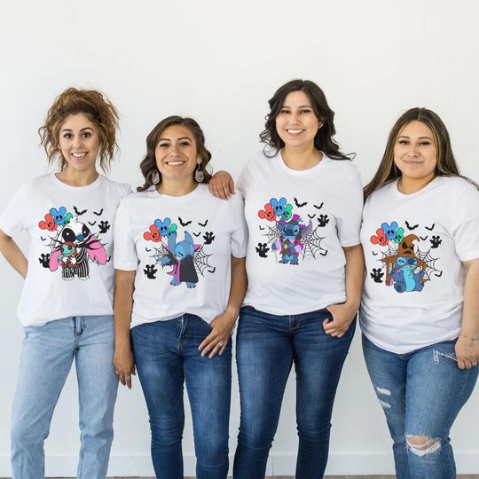 Stitch Costume Disney Villains Halloween shirt, Stitch Emotion Tee, Stitch Halloween Shirt