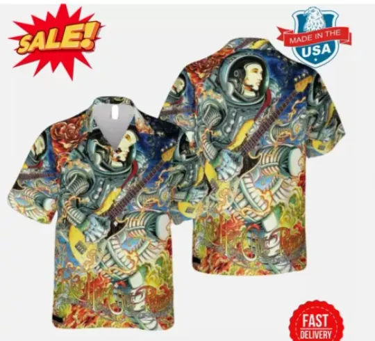 Red Hot Chili Peppers Unlimited Love 2024 Tour Hawaiian Shirt