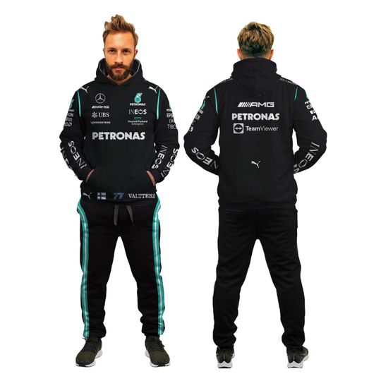 Discover Valtteri Bottas Formula 1 Hoodie 3D , Racing Hoodie 3D, Sport Shirt, Racing Uniform Clothes Sweatshirt Zip Hoodie Sweatpant
