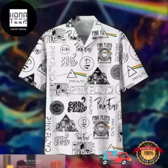 Discover Pink Floyd Classic Logo 2024 Trendy Hawaiian Shirt