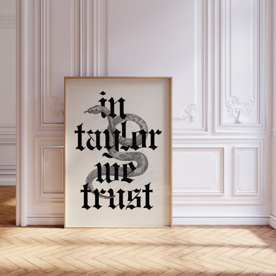 Discover In Taylor We Trust, Rep Poster, Taylor Poster