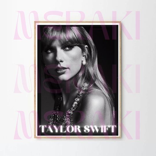 Discover Taylor Poster | Artist Poster | Music Poster |  Wall Decor | Music Gift | Room Decor