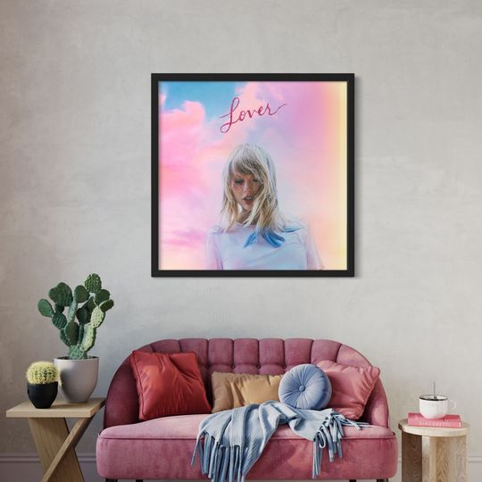 Discover Taylor Lover Poster Print, Music Canvas Wall Art, Modern Home & Office Decor, Gift Idea