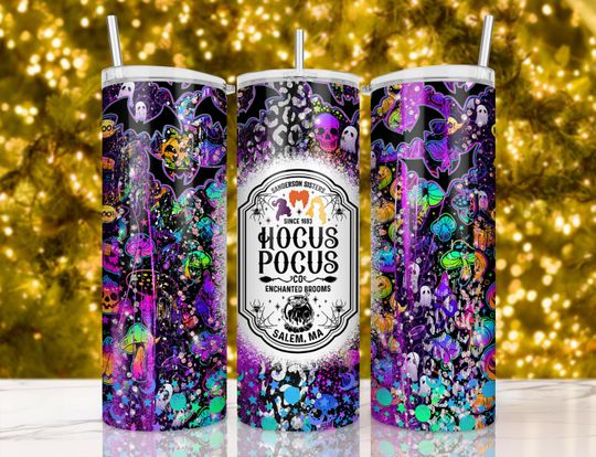 Discover Halloween tumbler wrap - 20 oz tumbler sublimation designs, Halloween sublimation designs, trending tumbler wraps, best seller tumbler wrap