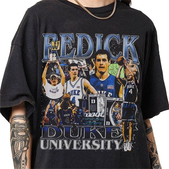 Discover JJ Redick 90s Vintage Bootleg Style T-Shirt, Classic Retro Graphic Unisex Tee Gift For Men and Women