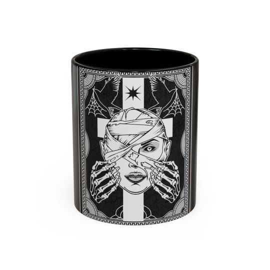 Discover Chilling Brews: Fear the Witches Brew Halloween Mug - Accent Coffee Mug