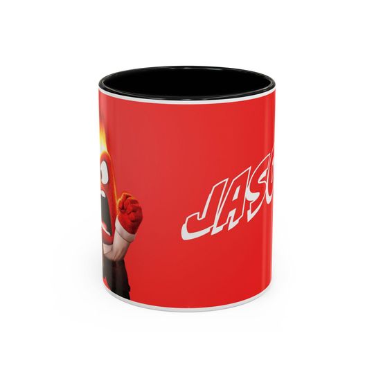 Disney Inside Out Accent Coffee Mug, Two-Sided Design,  Joy Sadness Anger Fear Disgust, Gift for Disney Fans, Office Mug