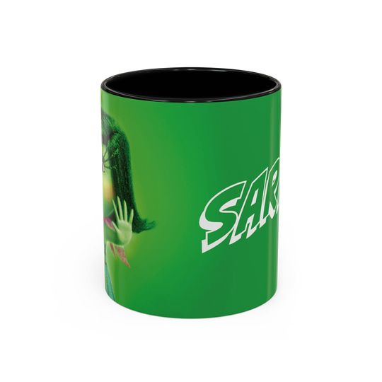 Disney Inside Out Accent Coffee Mug, Two-Sided Design,  Joy Sadness Anger Fear Disgust, Gift for Disney Fans, Office Mug,