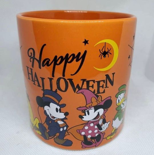 Discover Disney Halloween Mickey and Minnie with Friends Mug