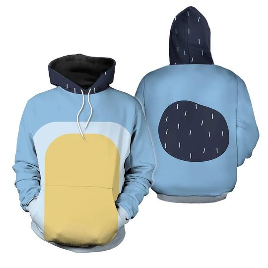 Halloween Bandit Heeler Cosplay Hoodie, BlueyDad Dad Costume, BlueyDad Dad Cosplay Hoodie, Bandit Heeler Hoodie, Bandit Heeler Shirt