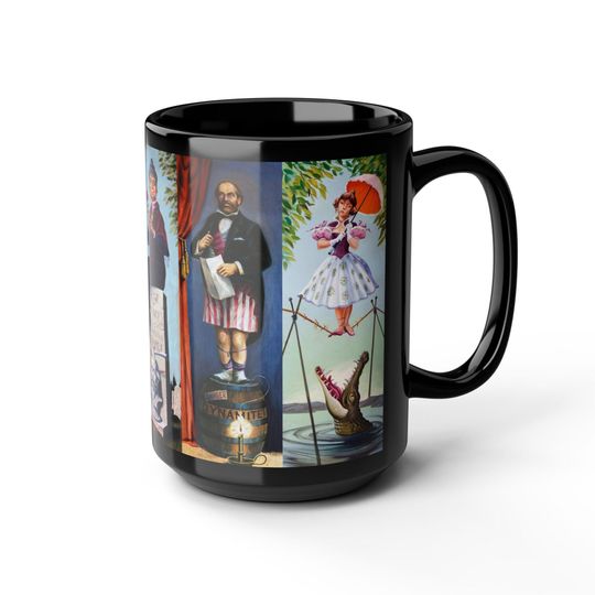 Discover Haunted Mansion Elevator Stretching Portraits |  Black Mug | Disneyland Halloween Mug