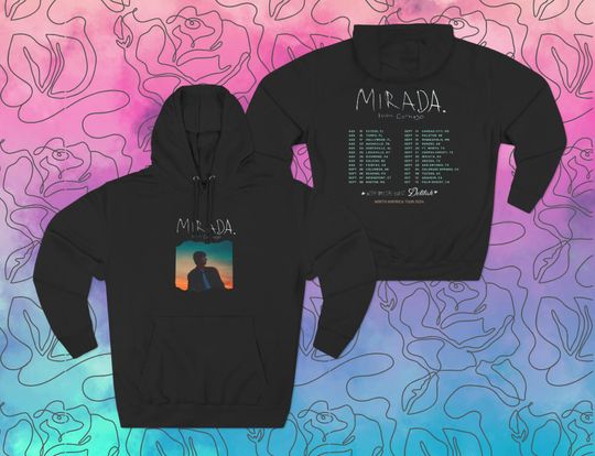 Ivan Cornejo Mirada Tour Hoodie 2024 - Fan Inspired Ivan Cornejo Tour Hoodie Front and Back