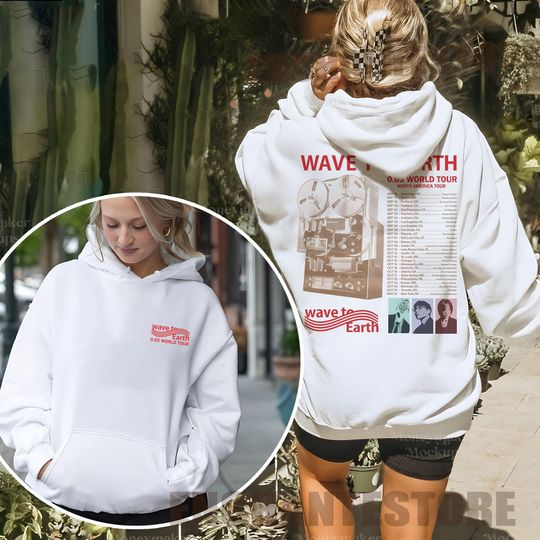 Wave To Earth 0.03 Tour 2024 Hoodie, Wave To Earth Kpop Sweatshirt, Wave to Earth Band T-shirt, Wave To Earth 2024 Concert Shirt, W2e Merch