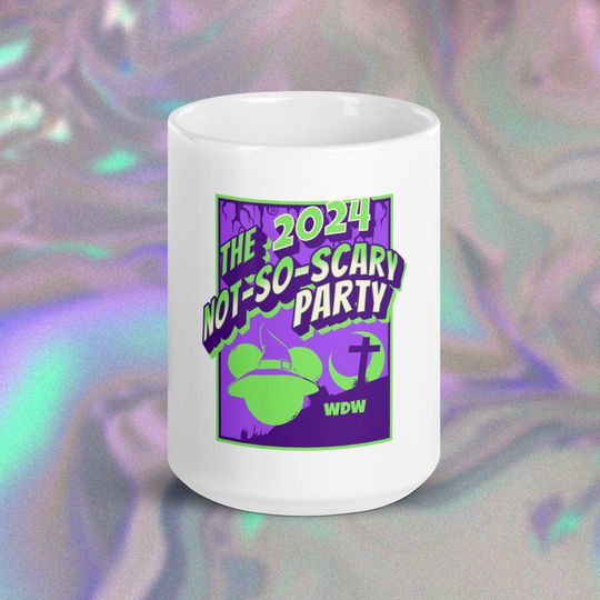 Discover Graphic Print Mug - Disney World Not So Scary Halloween Party - Limited Edition Halloween Mug