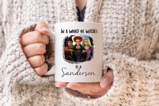 Discover Hocus Pocus mug, Be a Sanderson mug, Sanderson sister, Halloween mug, Fall mug, Disney mug, fall season, hocus pocus gift, I love Halloween