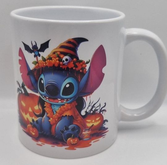 Discover Halloween Stitch Mug