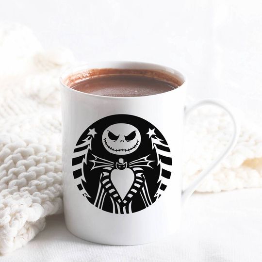 Disney Christmas Mug. Disney Mug. Disney Gifts. Disney Gift. Jack Skellington Mug. Nightmare Before Christmas.