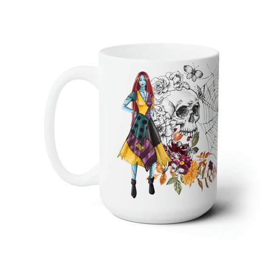 Discover Halloween Nightmare Mug, Jack & Sally Coffee Mug | Halloween Gift | Valentine Gift | Couple Gift