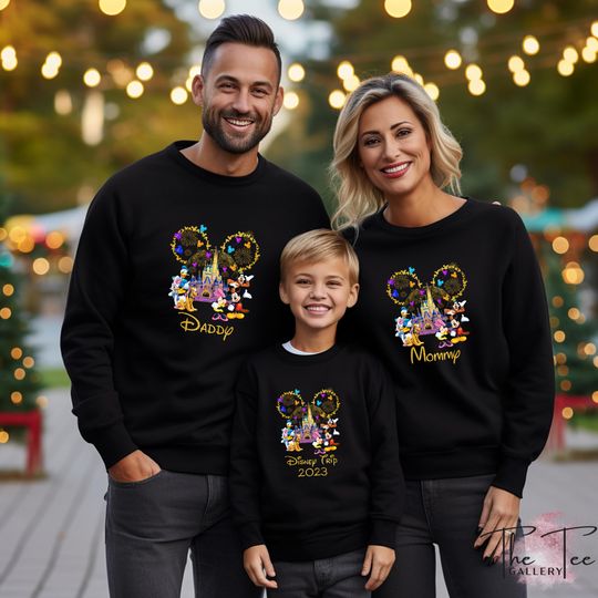 Discover Disney Trip 2024 Sweatshirt, Matching Family, Family Vacation, Adults Kids Disneyland, Disneyworld Trip Hoodie, Mickey and Minnie Sweater