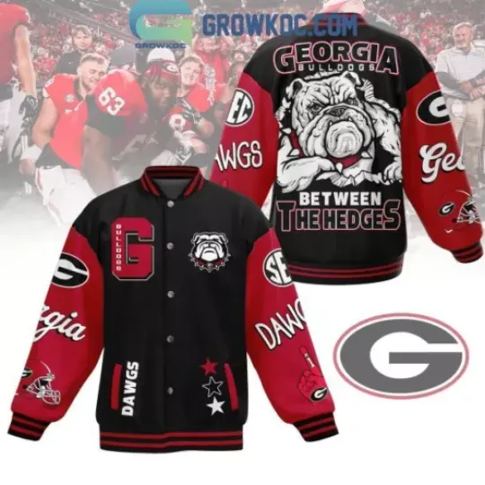 Discover GA bulldogs Go Dawgs Victory Baseball Jacket
