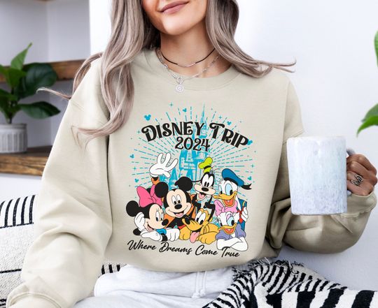 Discover Disney Trip 2024 Sweatshirt, Disney Family Meeting Sweatshirt, Disneyland Trip Sweatshirt, Kids Adults Disney Trip, Disney Sweatshirt