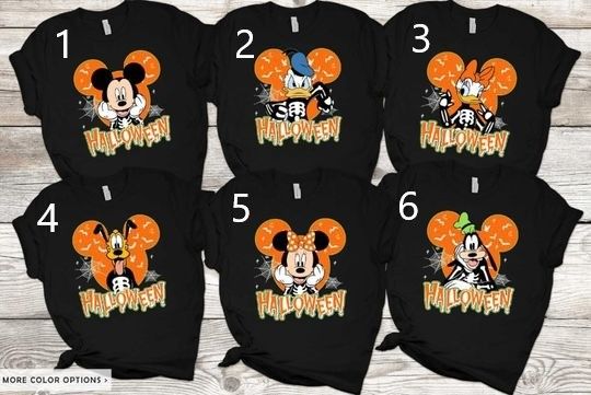 Discover Halloween Disney family Sweatshirt, Halloween Mickey And Friends, Disneyland Halloween shirt, Disney World Halloween Family, Shirt-theQandA