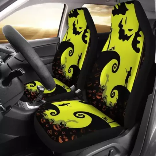 The Nightmare Before Christmas This Is Halloween Spooky Vibes Car Seat Covers