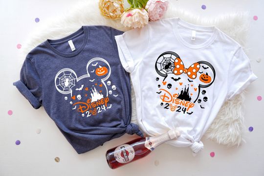 Discover Halloween Disney Family  Shirts,Disney Long Sleeve,Disney Pumpkin Shirt,Mickey Scary Party,Halloween Vacation,Disney Gifts,Disney Spooky Tee