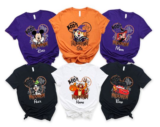 Discover Disney Halloween 2024 Shirt,Disneyland Halloween Shirts,Mickey not so scary,Mickey and Friends,Disney Characters,Disney Pumpkin Shirt