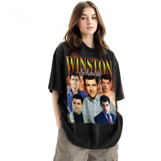 Discover Limited Winston Schmidt Vintage Unisex Shirt, Actor Homage tee, 90s retro design graphic T-Shirt: Ideal Gift for Him and Her