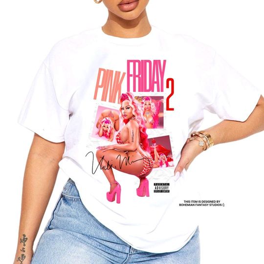 Discover Nicki Minaj, Nicki Minaj Shirt, Nicki Minaj Tshirt, Pink Friday 2 TShirt, Gag City TShirt, Barb Shirt, Nicki Minaj Concert, Nicki Minaj Tour
