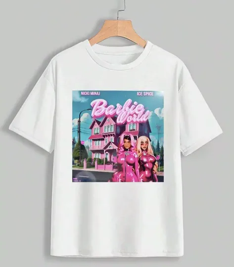 New Popular Nicki Minaj Ice Spice Barbie World T-Shirt