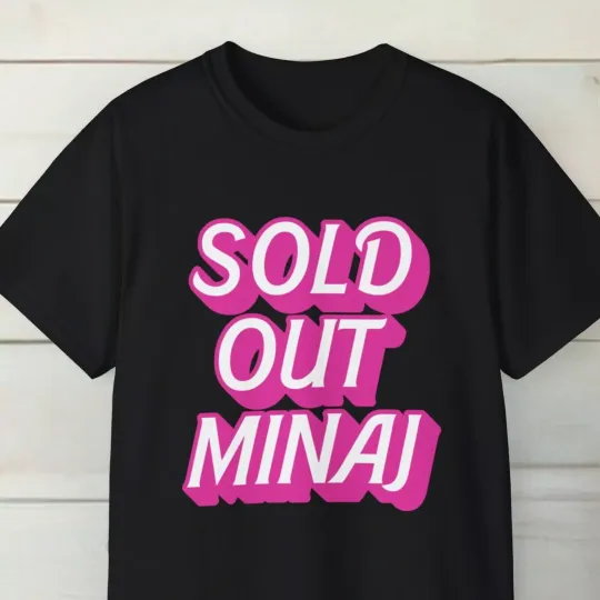 Discover Sold Out Minaj Shirt, Nicki Minaj Shirt, Pink Friday 2 shirt, Nicki Minaj Tour Shirt