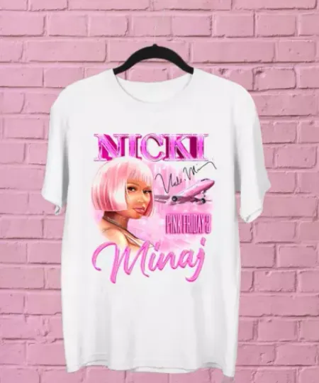 New Popular NICKI MINAJ Pink Friday 2 Gift For Fan T-shirt