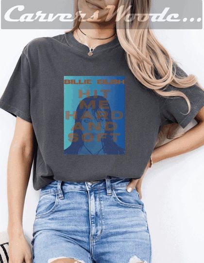 Discover Hit Me Hard and Soft Billie Eilish Album Shirt - Billie Eilish Merch, Concert Tee, Queer Music, Y2K Style, Birds of a Feather