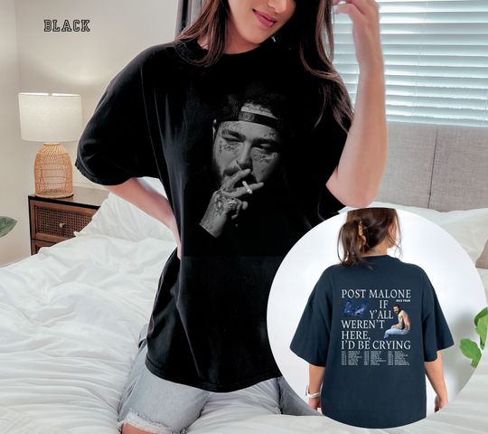 Discover Post Malone Shirt, Posty Shirt, Posty Tour, If Yall Werent Here, Vintage Concert Outfit, Concert Outfit Idea, Band Tees