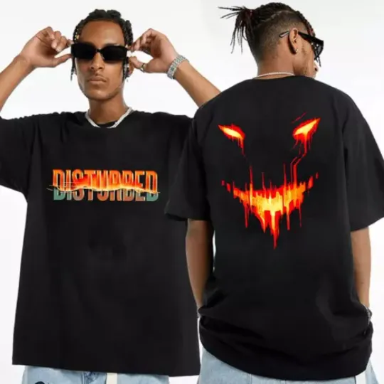 Disturbed Take Back Your Life Tour Falling in Reverse 2024 Tour T-Shirt Merch