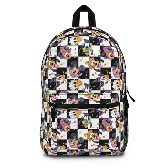 Discover Checkered Halloween Pals -  Backpack