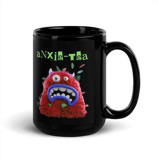 Discover ANXIE-TEA - Kwik Sip Black Coffee Mug