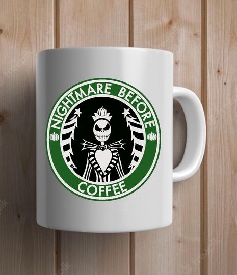 Nightmare Before Christmas Jack Skellington Starbucks