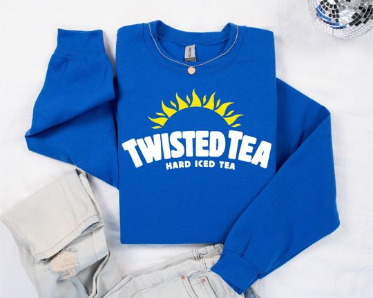 Twisted Tea Logo Twisted Tea Lover Twisted Tea Crewneck Sweatshirt