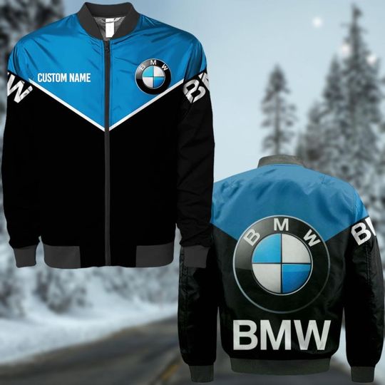 Discover Personalized Bmw Bomber Jacket, Motorrad Racing Jacket For Men, Motorcycle Riding Gear Shirt, Streetwear Racing Jacket, Biker Gift