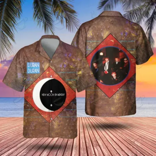 Discover Duran Duran New Moon On Monday Hawaiian Shirt, Music Lovers, For Men